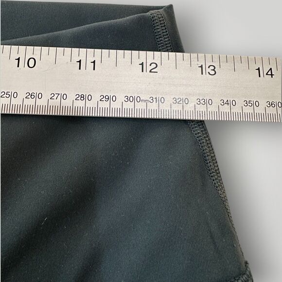 Lululemon Align HR Crop Leggings Women's 8 Tidewater Teal Blue Nulu Fabric - Picture 7 of 8